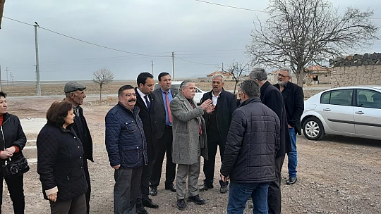 CHP'den, Ereğli Belkaya mahallesine geçmiş olsun ziyareti