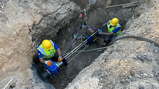 Hatay'da Su Bağlantısı HOT-TAP ile Kesintisiz Gerçekleştiriyor