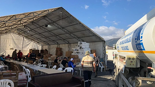 Konya Büyükşehir Hatay'da Temiz Su İhtiyacını Gideriyor