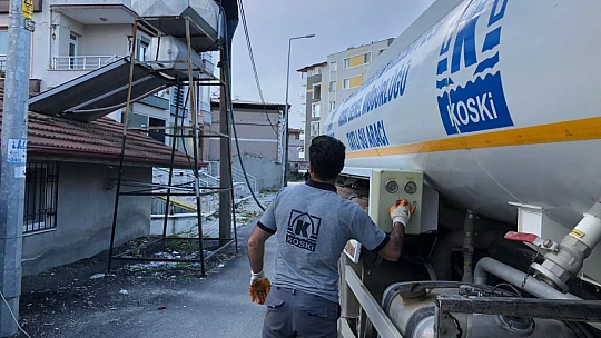Konya Büyükşehir Hatay'da Temiz Su İhtiyacını Gideriyor