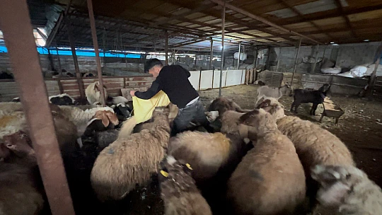 Konya Büyükşehir'in gönderdiği yardım can suyu oldu