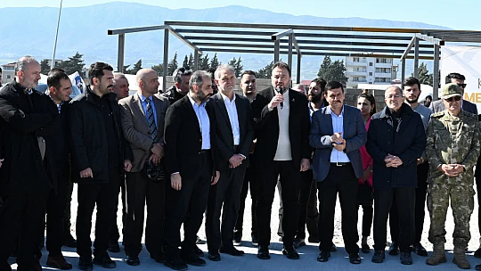 Hatay'da 152 Dükkandan Oluşan Konya Bedesteninin Temeli Atıldı