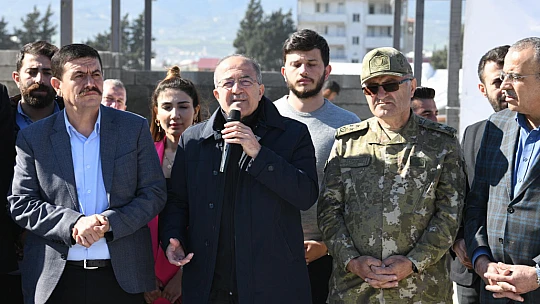 Hatay'da 152 Dükkandan Oluşan Konya Bedesteninin Temeli Atıldı