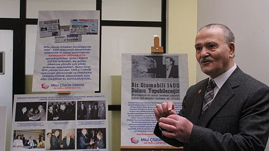 Konya'da Erbakan'ı anlama ve anma sergisi açıldı