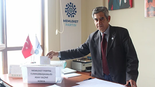Konya'da, Memleket Partisi Cumhurbaşkanı Adayını seçiyor