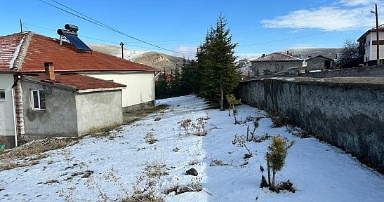 Konya'nın o ilçesinde kar hasreti son buldu