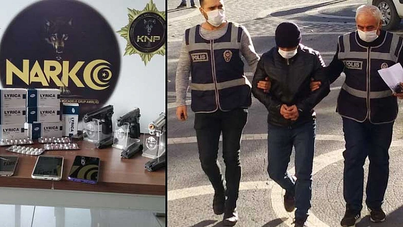 Konya'da şok! Eczanede uyuşturucu hap ticareti yapan kalfa gözaltına alındı