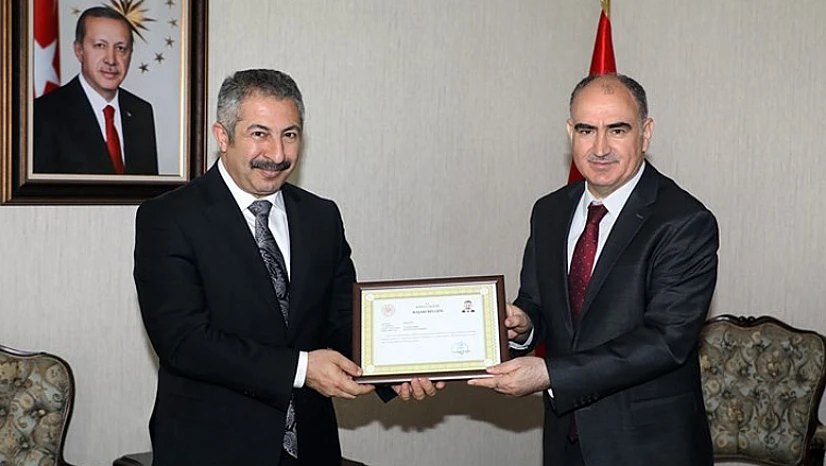Konya Emniyet Müdürü Dinç'ten Vali Özkan'a ziyaret