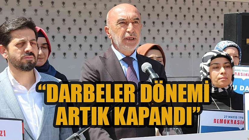 Başkan Angı: 'Darbeler dönemi artık kapandı'
