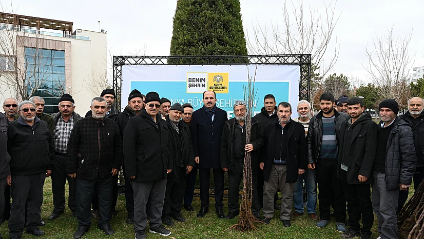 Başkan Altay: Bu yıl 115 bin fidanı çiftçilerimizle buluşturacağız