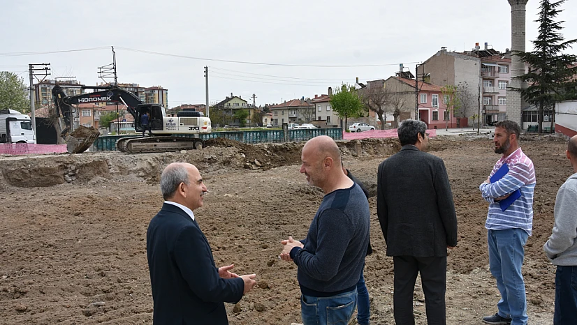 Beyhekim ADSH İnşaatında Temel Atma Hazırlıkları Tamamlandı