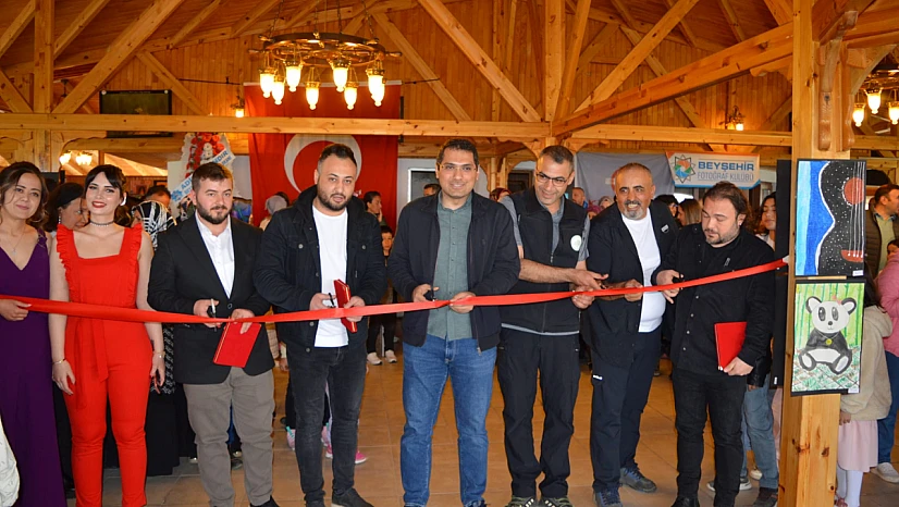 Beyşehir'de iki sergi açılışı