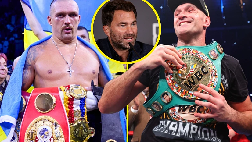 Eddie Hearn, Tyson Fury vs Oleksandr Usyk karşılaşması hakkında konuştu
