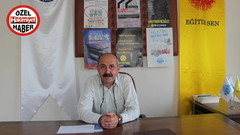 Erdal Demiryakan: Öğretmenlerin başlıca sorunu ekonomi