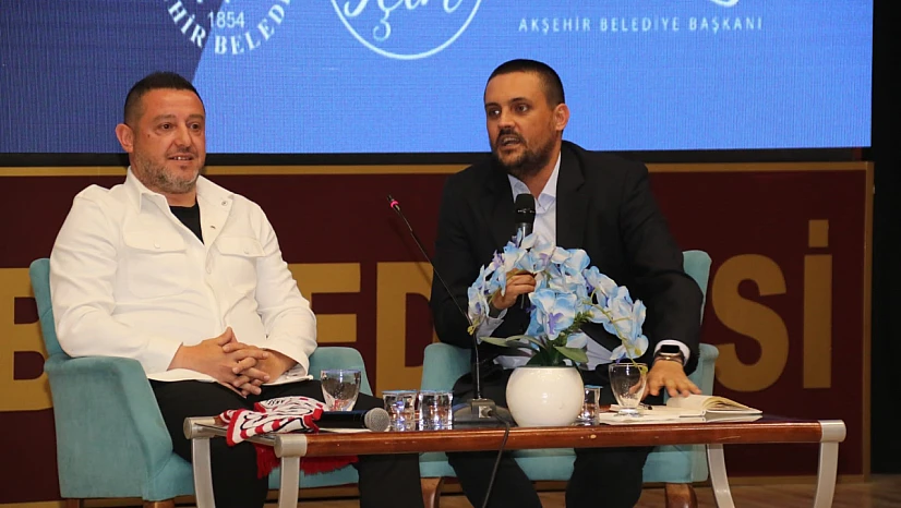 Futbolcu Nihat Kahveci, Konya'da başarı hikayesini anlattı