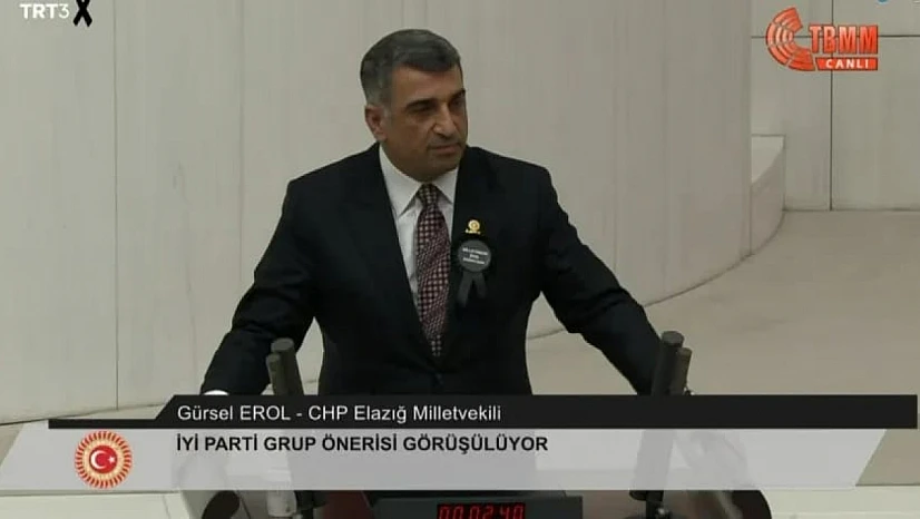 Gürsel Erol: Elazığ afet bölgesi ilan edilmeli