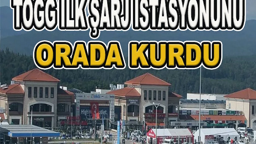 Highway'de şarj istasyonu kurdu
