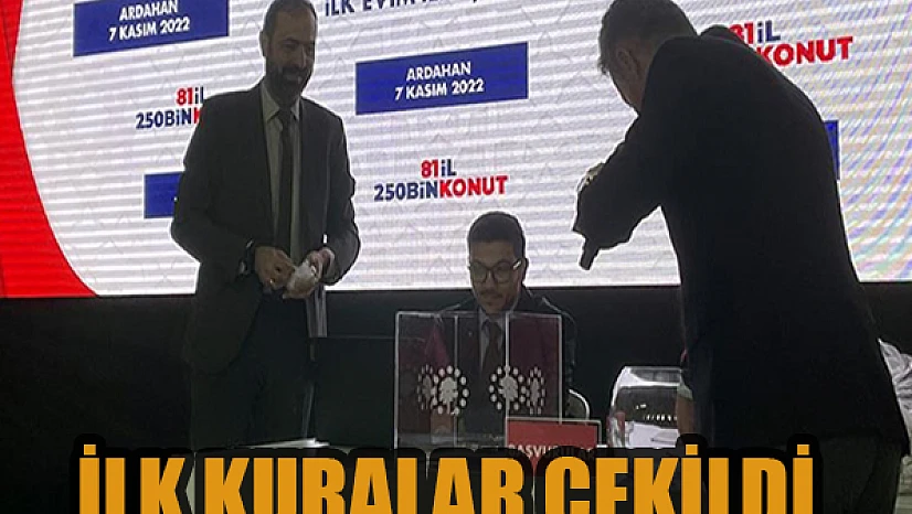 'İlk Evim, İlk İş Yerim Projesi'nde ilk kuralar çekildi