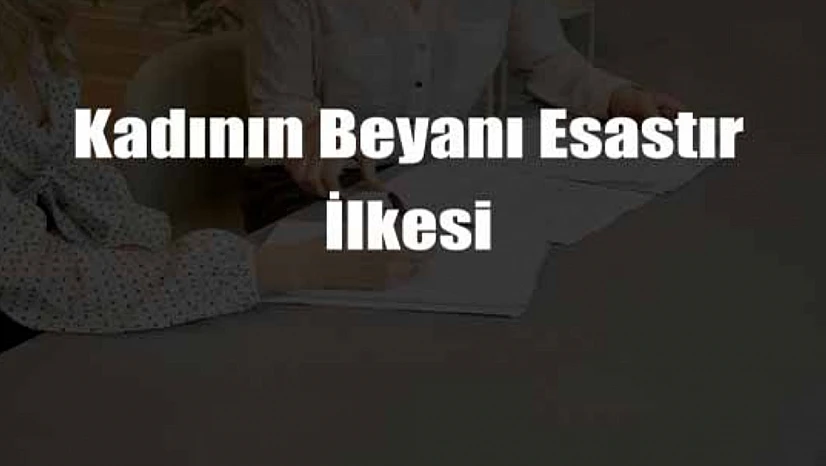 KADININ BEYANI ESASTIR İFTİRA MI? Ayağa kalktılar.. 6284 Kadının beyanı esastır mı kanıttır mı?