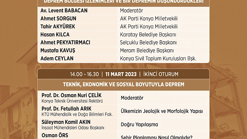 Karatay Önemli bir Çalıştaya daha ev sahipliği yapacak