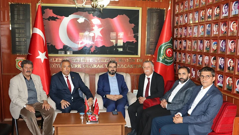 Konya'da, bu partilerden anlamlı ziyaret