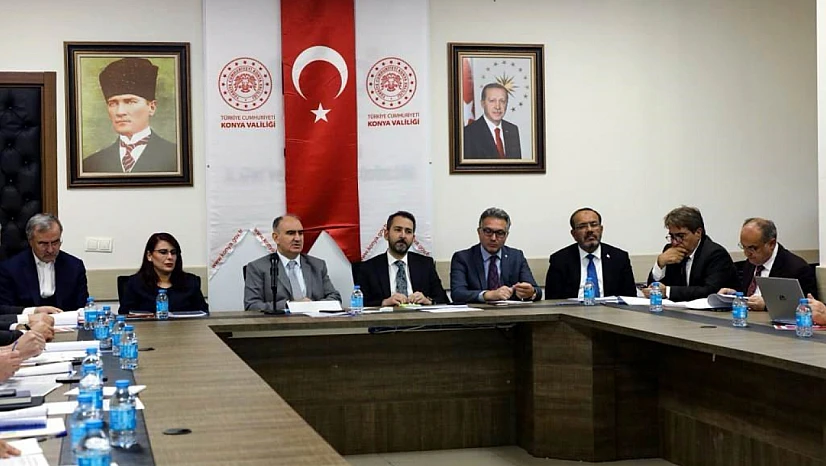 Konya SANTEK toplantısı Vali Özkan Başkanlığında yapıldı: Konya sanayisine yönelik konular tartışıldı!