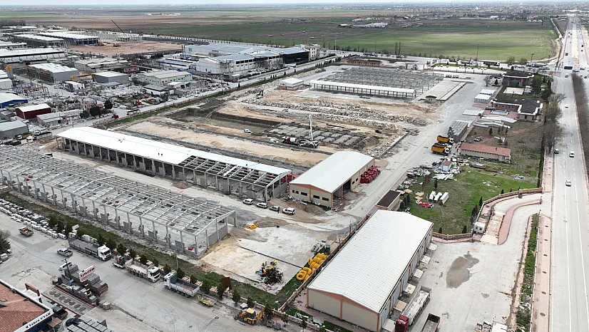 Larende Esnaflarının Taşınacağı Yeni İş Yerleri Hızla Yükseliyor