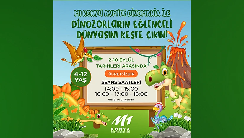 M1 Konya Alışveriş Merkezi'nden çocuklara özel okula dönüş etkinliği