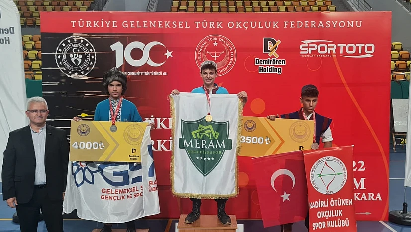Okçuluk'ta Konya'nın gururu oldular