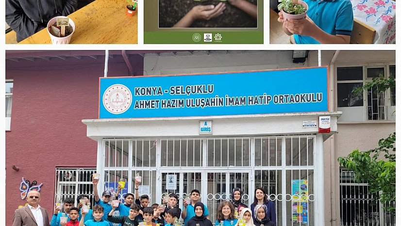 'Okullarımız çiçek açıyor' projesinde okul ziyaretine devam ediyor