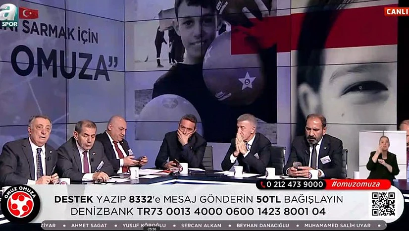 'Omuz omuza' bağış kampanyasında toplanan miktar 845,7 milyon TL