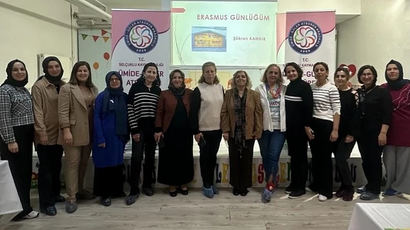 Erasmus eğitimleri Ümide Güler Atsüren Anaokulu'nda yapıldı