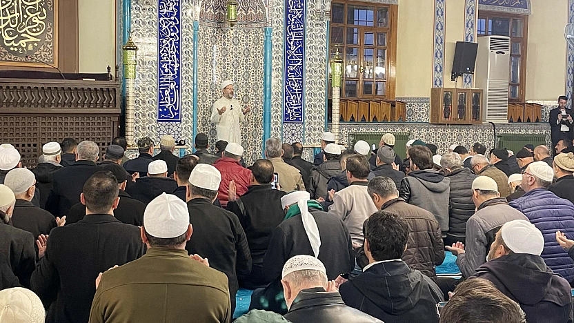 Erbaş, Konya'da Kapu Camisi'nde Filistin için dua etti!..