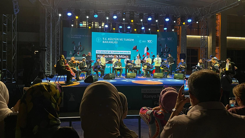 Konya'da 20. Uluslararası Mistik Müzik Festivali devam ediyor