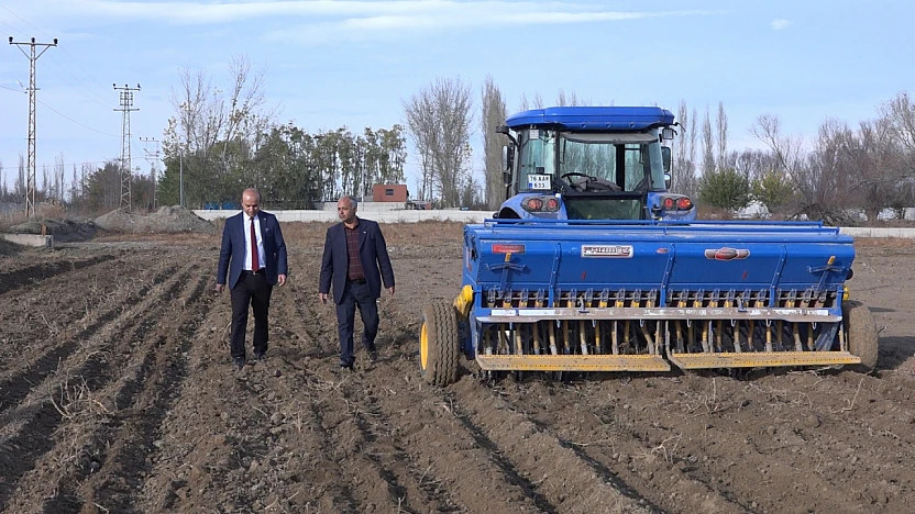 Tarımda ilk defa yerli ve milli buğday ekimi yapıldı: Çiftçiler bilinçlendiriliyor!