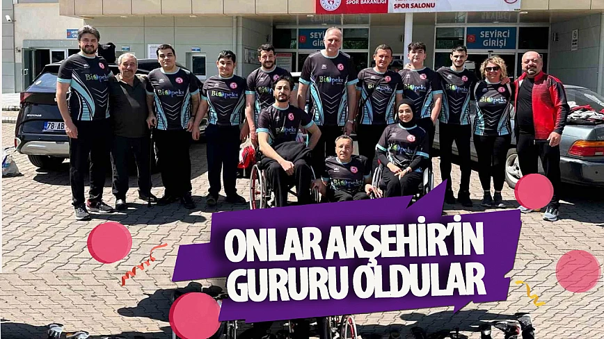 Akşehir Olimpik ve Paralimpik Spor Kulübü, Türkiye Oturarak Voleybol Ligi'nde final etabına yükseldi